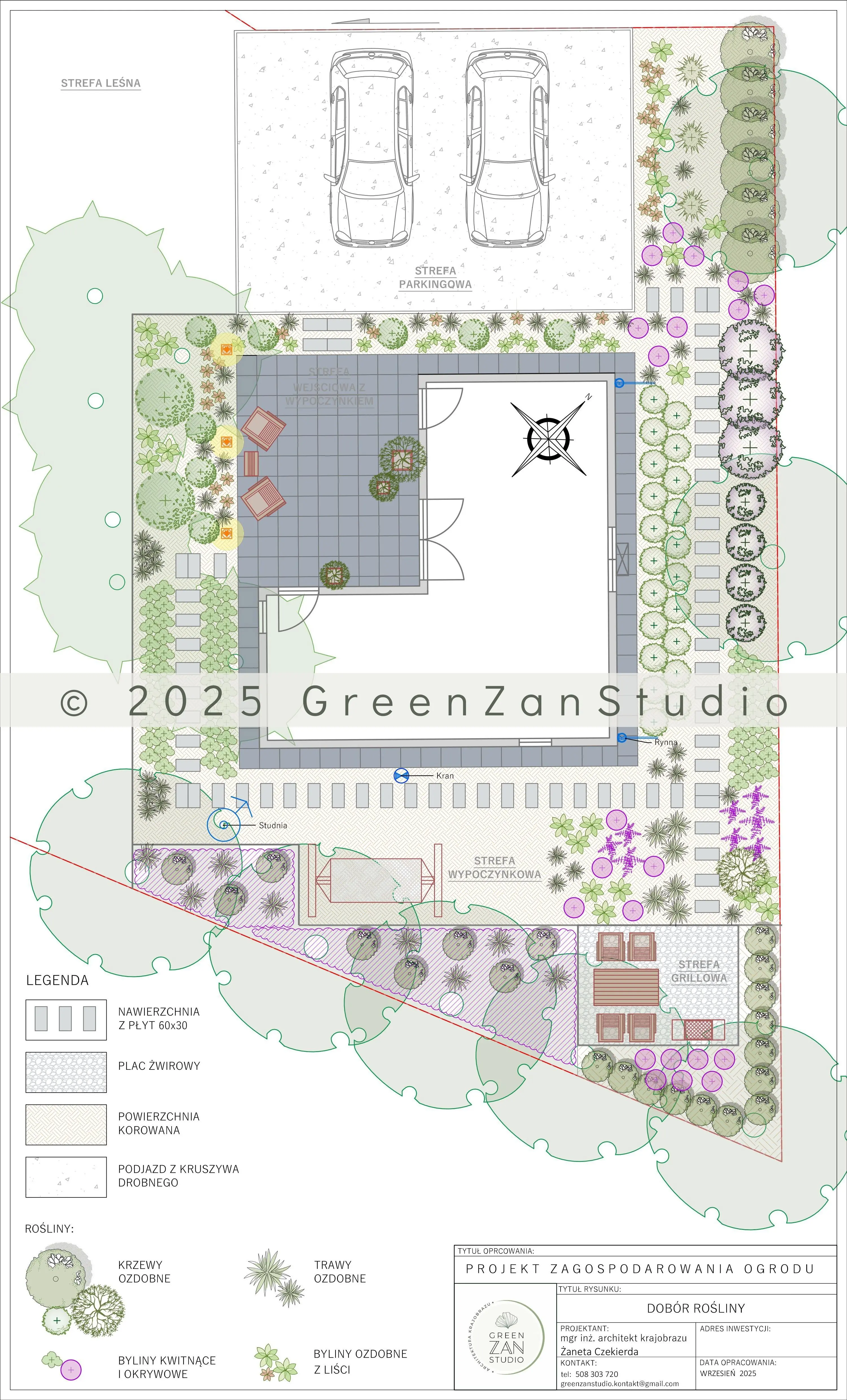 Rzut z góry projektu